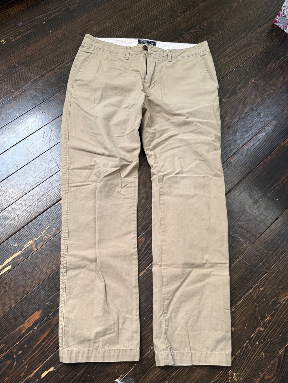 Abercrombie & Fitch Tan Chino Pants